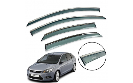 Дефлекторы окон Ford Focus MK2