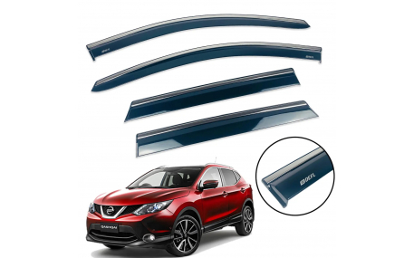 Дефлекторы окон Nissan Qashqai J11