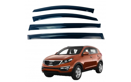 Дефлекторы окон Kia Sportage