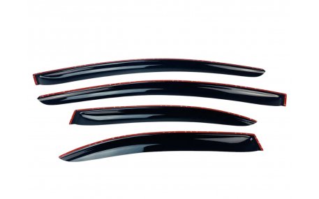 Дефлекторы окон Mitsubishi Lancer X