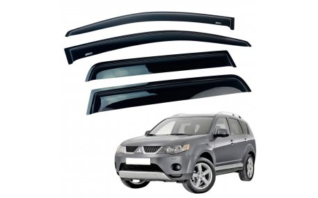 Дефлекторы окон Mitsubishi Outlander