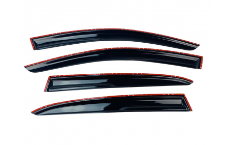 Дефлекторы окон Opel Astra G