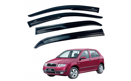 Дефлекторы окон Skoda Fabia