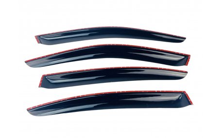 Дефлекторы окон Skoda Octavia A5 Liftback