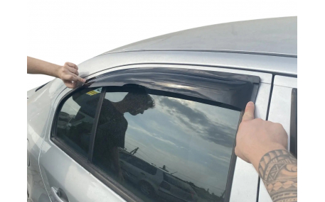 Дефлекторы окон Skoda Octavia A5 Liftback