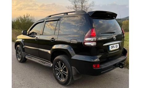 Дефлекторы окон Toyota Land Cruiser Prado 120
