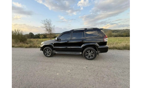 Дефлекторы окон Toyota Land Cruiser Prado 120