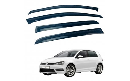 Дефлекторы окон Volkswagen Golf 7