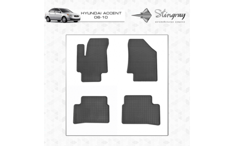 Коврики в салон Hyundai Accent