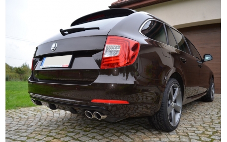 Накладка задняя Skoda Superb