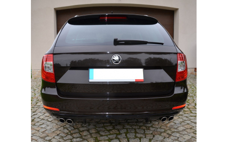 Накладка задняя Skoda Superb