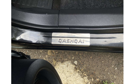 Накладки на пороги Nissan Qashqai