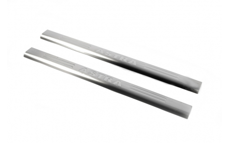 Накладки на пороги Opel Astra G