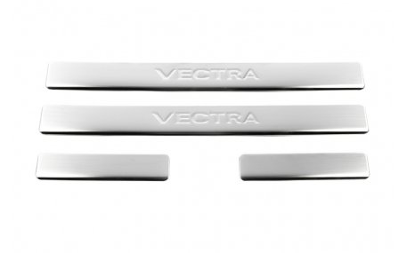 Накладки на пороги Opel Vectra C