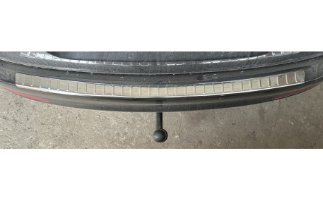 Накладка на задний бампер Skoda Superb