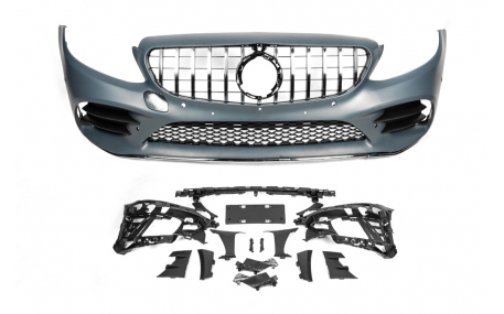 Бампер передний Mercedes С-class W205