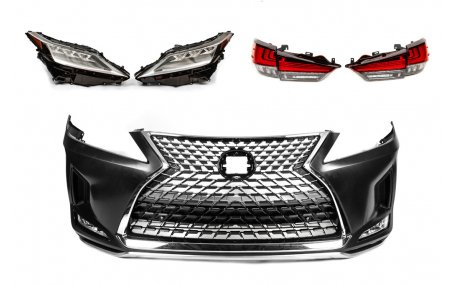Бампер передний Lexus RX 2016-2019