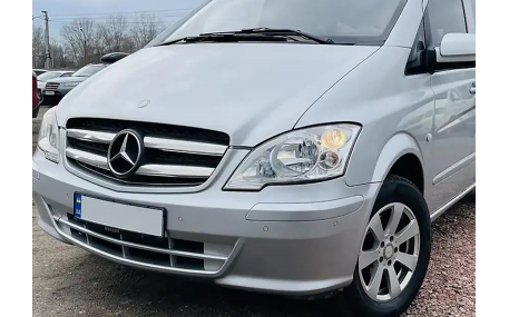 Хром накладки Mercedes Vito W639