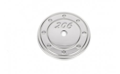 Хром накладки Peugeot 206