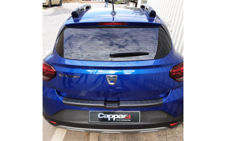 Накладка на задний бампер Renault Sandero
