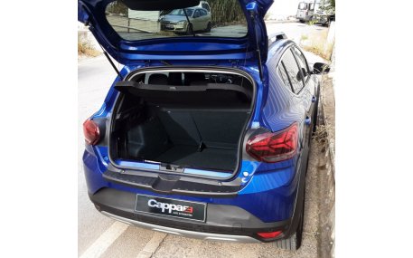 Накладка на задний бампер Renault Sandero