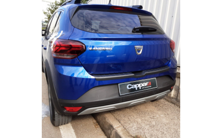 Накладка на задний бампер Renault Sandero