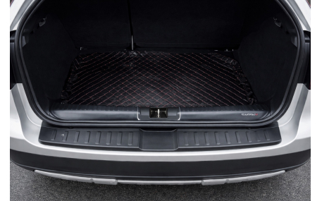 Накладка на задний бампер Renault Sandero