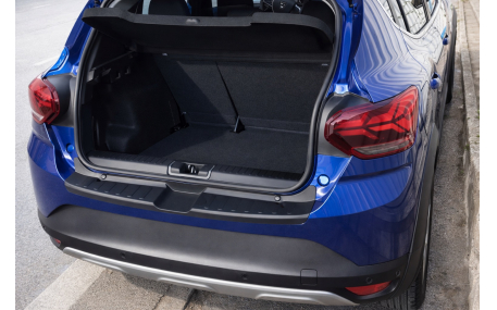 Накладка на задний бампер Renault Sandero