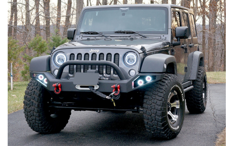 Бампер передний Jeep Wrangler JK