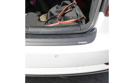 Накладка на задний бампер Audi A3 8V