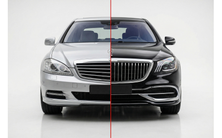 Комплект обвеса Mercedes S-class W221