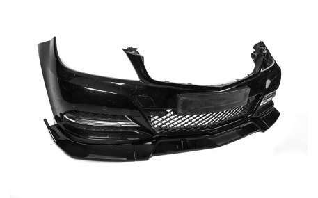 Накладка передняя Mercedes C-class W204 2011-2015