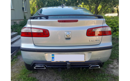 Универсальная накладка заднего бампера