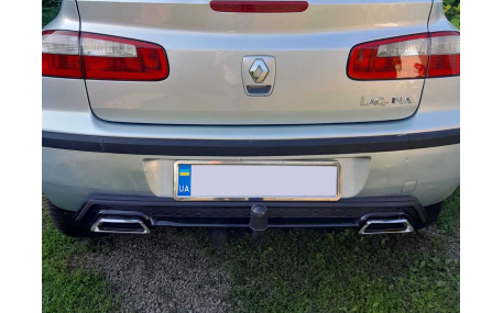 Универсальная накладка заднего бампера