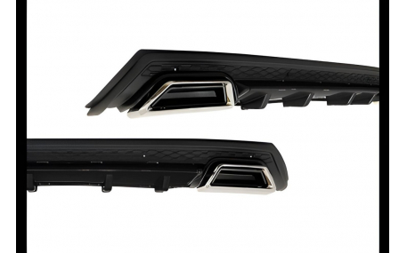 Универсальная накладка заднего бампера