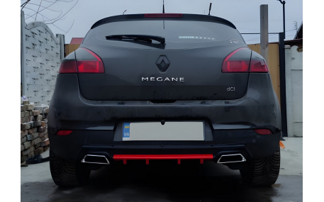 Универсальная накладка заднего бампера