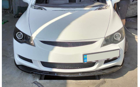 Универсальная накладка переднего бампера