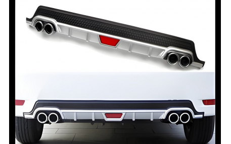 Универсальная накладка заднего бампера