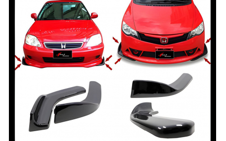 Универсальная накладка переднего бампера