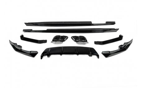 Накладки на бампера BMW X6 G06 2023-2025