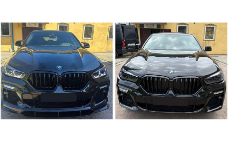 Накладки на бампера BMW X6 G06 2020-2023