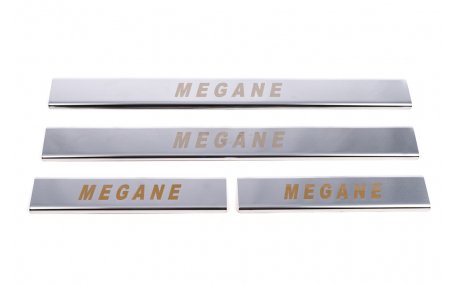 Накладки на пороги Renault Megane