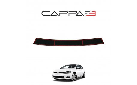 Накладка на задний бампер Volkswagen Golf 7