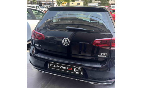 Накладка на задний бампер Volkswagen Golf 7