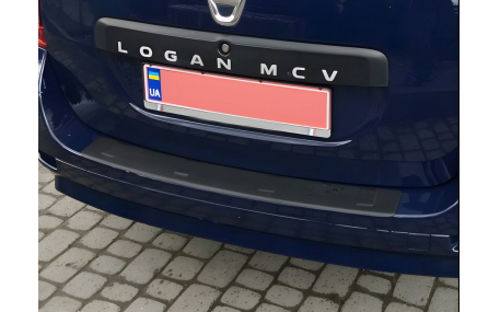 Накладка на задний бампер Renault Logan MCV