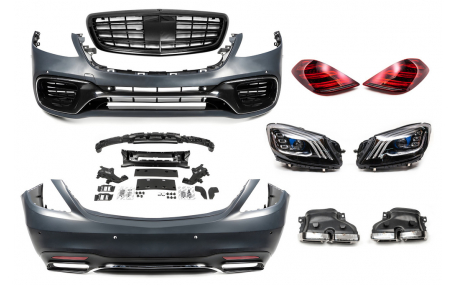 Комплект обвеса Mercedes S-class W222 2013-2017