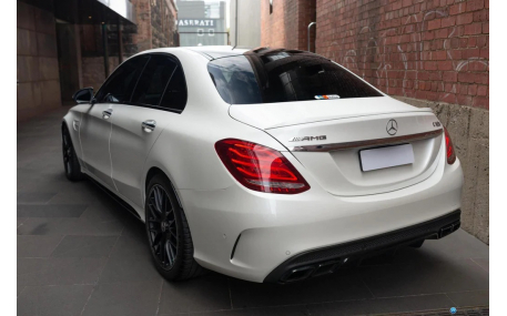 Накладка задняя Mercedes С-class W205 Sedan 2014-2019