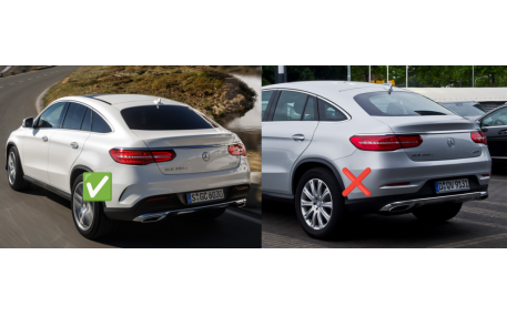 Брызговики Mercedes GLE-Class Coupe C292