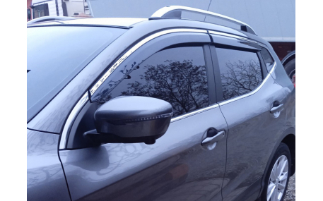 Дефлекторы окон Nissan Qashqai J11