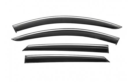 Дефлекторы окон Renault Logan 2004-2013